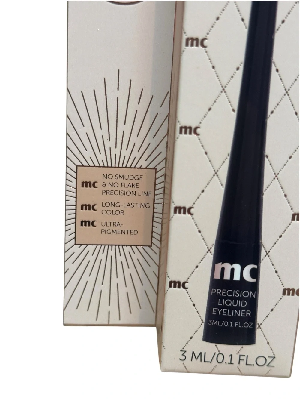 Marie Claire Paris Precision Liquid Eyeliner in Jet Black NWT
